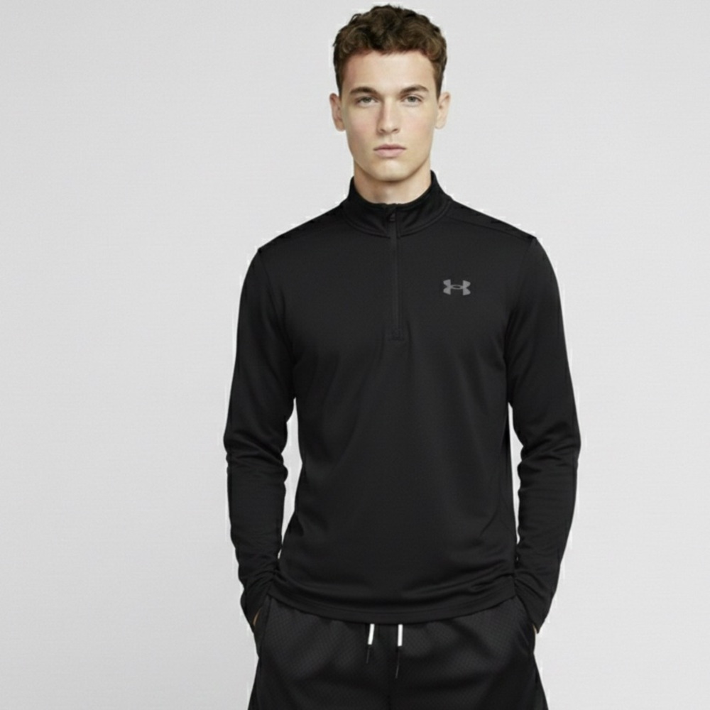 Under Armour Black Quarter-Zip Pullover